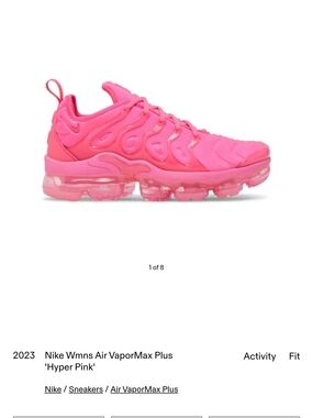 Nike Kids Air VaporMax Plus Sneakers - Hyper Pink